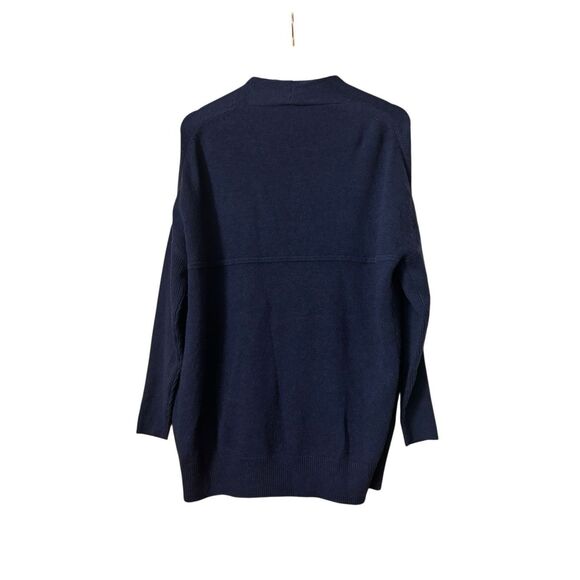 J. Crew open front wool blend cardigan blue XS - Picture 2 of 11